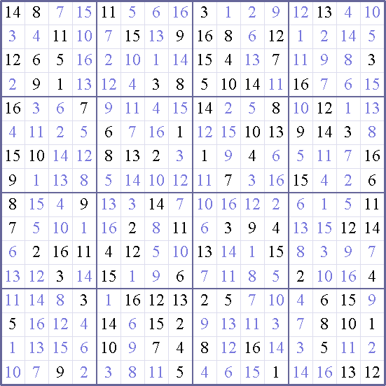 Sudoku Weekly - crazy Puzzle