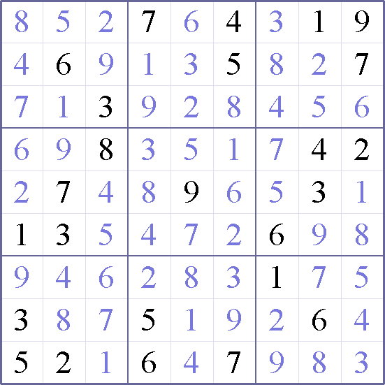 Sudoku Weekly - crazy Puzzle