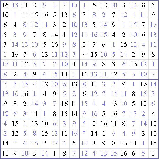 Sudoku Weekly - hard Puzzle